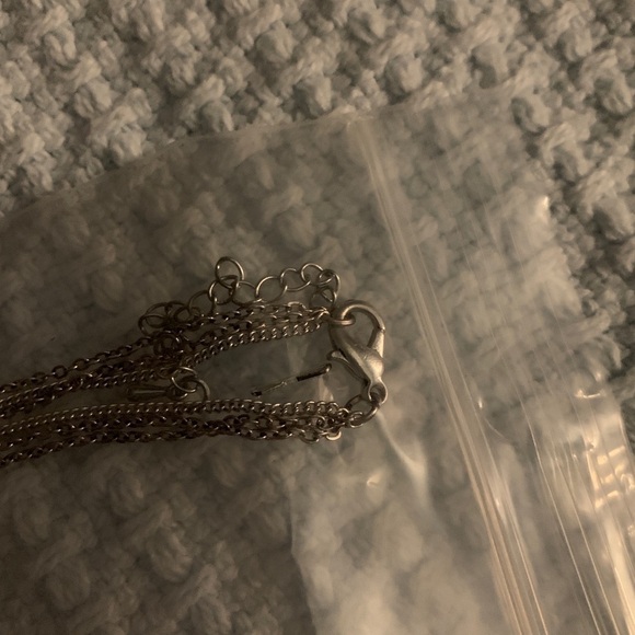 Layered Arrowhead Necklace with Sodalite Stone - Picture 6 of 6